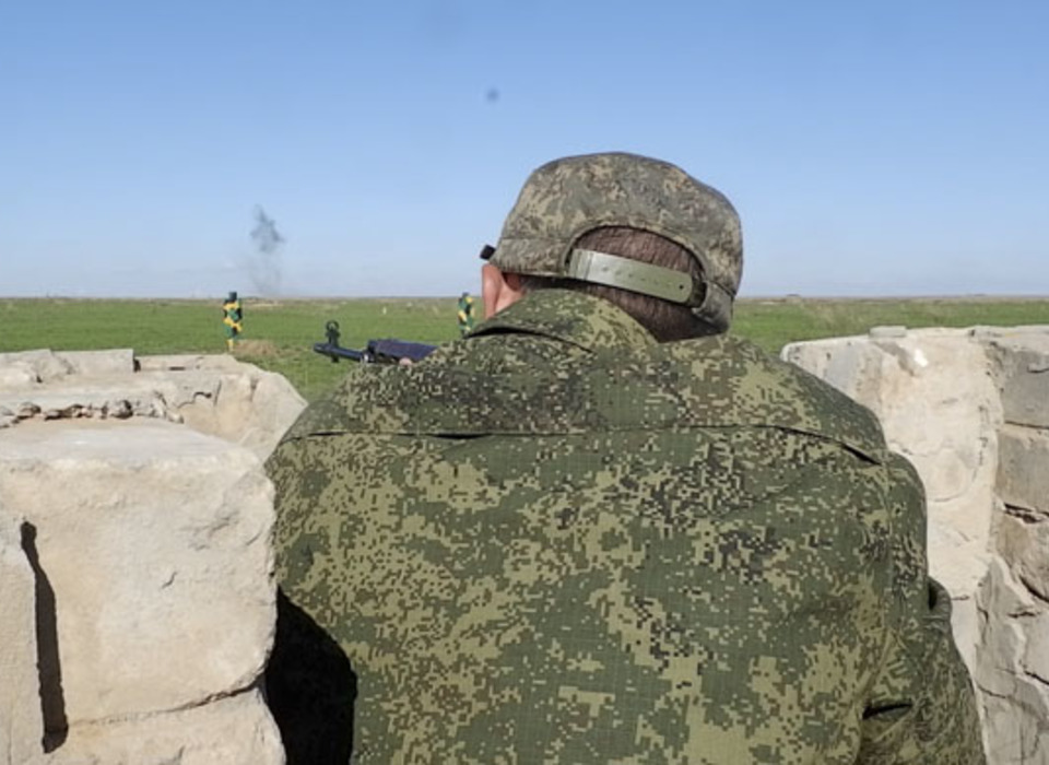 В Волгоградской области к занятиям приступили мобилизованные снайперы